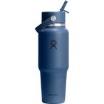 Hydro Flask 32oz Wide Flex Straw Travel Isolierflasche  Isolierflaschen blau Gr�