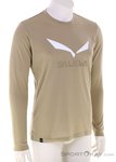 Salewa Solidlogo Dry Herren Funktionsshirt-Beige-XXL