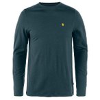 Fjällräven - Bergtagen Merino 190 L/S - Merinolongsleeve Gr L blau