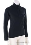 Salomon Essential Lightwarm Half-Zip Damen Sweater-Schwarz-XS