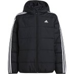 ADIDAS Kinder Jacke Essentials 3-Streifen Padded, Größe 128 in Schwarz