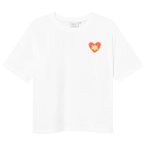 DEDICATED - Women's T-Shirt Vadstena Good Vibes - T-Shirt Gr XS weiß