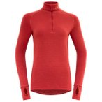 Devold - Expedition Woman Zip Neck - Merinounterwäsche Gr XS rot