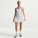 NIKE Damen Rock W NK DF VCTRY SKRT HR PLTED, Größe M in Grau