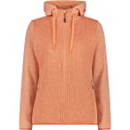 CMP Damen Kapuzensweat WOMAN FIX HOOD JACKET, Größe 38 in Braun