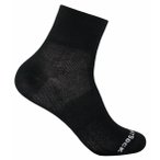 Wrightsock Coolmesh II Quarter Laufsocken Unisex ( Schwarz 45,5-49 EU,)