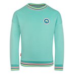 Trollkids Senja  Kinder  Pullover tuerkis Größe 140 Lifestyle  Widerstandsfäh