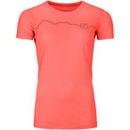 Ortovox 150 Cool Mountain  Damen  T-Shirts orange Größe XS Alpinklettern | Ber