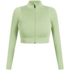 SMILODOX Trainingsjacke Slim Zeya, Größe S in Grün