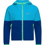 Jack Wolfskin Sandbird   Kinder  Softshelljacke blau Größe 164 Trekking  Wasse