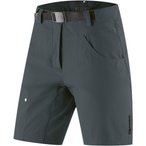 Gonso Mira Radhose kurz Damen  Fahrradhose grau Größe M Mountainbike | Rennrad