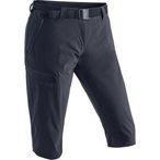 Maier Sports Inara Slim Capri Hose Damen  Kurze Hosen blau Größe XL Camping  W