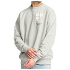 Revolution - Printed Crewneck Out - Pullover Gr S grau