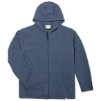 Engel - Kapuzenjacke - Merinojacke Gr 44 blau