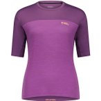 Mons Royale Diversion Merino Damen Radtrikot ( Violett M Größe,)