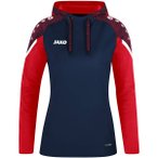 JAKO Damen Kapuzensweat Performance, Größe 44 in Blau