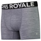 Mons Royale - Hold 'em Shorty Boxer - Merinounterwäsche Gr M grau