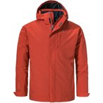 Schöffel Style Tamina 3in1  Herren  Doppeljacke rot Größe XL Trekking  Elasti
