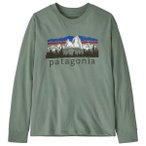Patagonia - Kid's L/S Graphic T-Shirt - Pullover Gr L grün/oliv