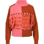 Blutsgeschwister Diamond Loom Egg  Damen  Pullover pink Größe L Lifestyle  Hau