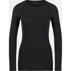 ODLO Damen Unterhemd BL TOP crew neck l/s PERFORMAN, Größe XL in Schwarz