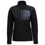 Black Diamond - Women's Rift Half Zip Fleece Jacket - Fleecepullover Gr XS schwa