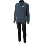 PUMA Herren Sportanzug Clean Sweat Suit TR, Größe S in Blau