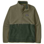 Patagonia - Retro Pile 1/2 Snap Pullover - Fleecepullover Gr S oliv