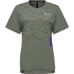 Salewa Pedroc Tech Dry'Ton Damen T-Shirt ( Grün 38)