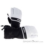 Lenz Think About Lobster Damen Skihandschuhe-Weiss-L