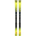 VÖLKL Kinder Ski RACETIGER JR PRO + 7.0 VMOT JR, Größe 130 in Gelb