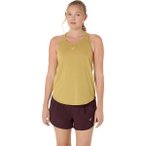 ASICS Damen T-Shirt ROAD TANK, Größe XL in Braun