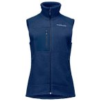 Norrøna - Women's Trollveggen Warm3 Vest - Fleeceweste Gr XL blau
