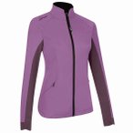LaMunt Eliana Hybrid Wind Jacket Damen Wanderjacke ( Beere 40 Größe,)