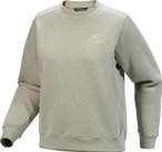 Arcteryx Emblem Crew Damen Fleecepullover ( Khaki S)
