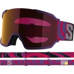 Salomon S/View 3 Sigma Skibrille  Skibrillen lila Größe ONE SIZE Freeride | Sk