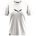 Salewa - Women's Solid Dri-Release S/S Tee - T-Shirt Gr 34 weiß/grau