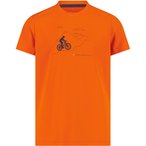 CMP Piquet  Kinder  T-Shirts orange Größe 152 Lifestyle  Atmungsaktiv