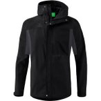 ERIMA Herren Funktionsjacke jacket function, Größe L in Schwarz