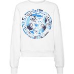 PLEIN SPORT Sweatshirt CARBON TIGER, Größe XS in Weiß