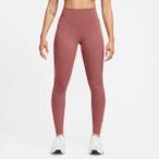 NIKE Damen Tights lang Da W NK DF ONE HR TIGHT, Größe L in Pink