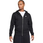 Nike Club Fleece Herren Zip-Hoodie ( Schwarz L)
