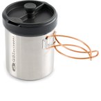 GSI Glacier Personal Javapress  Isolierflaschen silber Größe 0.71L Camping
