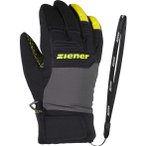 Ziener Kinder Lanus-Z Fingerhandschuhe ( Anthrazit 3 Größe,)