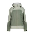 Campagnolo Damen Regenmäntel Da WOMAN JACKET FIX HOOD, Größe 44 in Schwarz