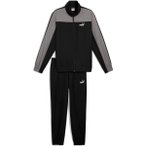 PUMA Herren Sportanzug Woven Colorblock Tracksuit, Größe S in Schwarz