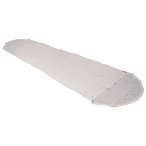 Cocoon - MummyLiner Silk - Reiseschlafsack Gr 241 x 90/56 cm  Grau