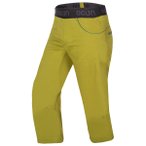 Ocun - Jaws 3/4 Pants - Kletterhose Gr M oliv/gelb
