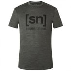 super.natural - Logo Tee - T-Shirt Gr S grau