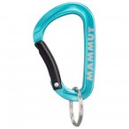 Mammut - Mammut Mini Carabiner Classic - Materialkarabiner Gr Small türkis